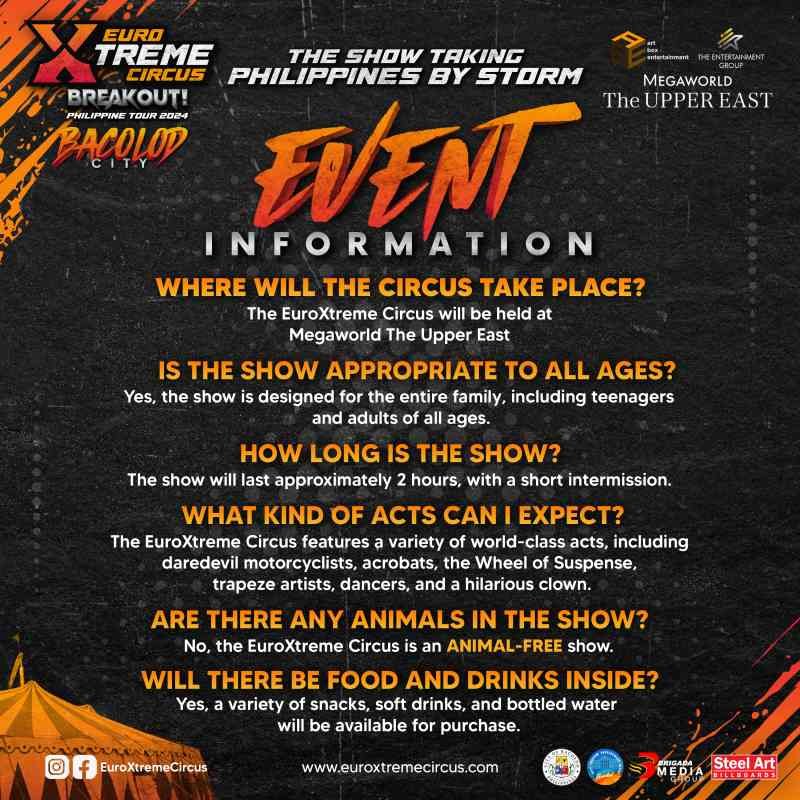 EuroXtreme Circus: Unforgettable Entertainment in Bacolod