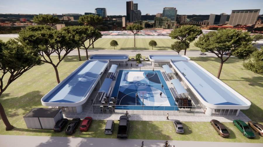 Glasshouse Sports Court at The Upper East Is a Game-Changer 